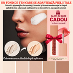 Fond de Ten 4-în-1 cu Nuanță Adaptabilă + Gloss Tip Ulei pentru Luciu și Hidratare CADOU