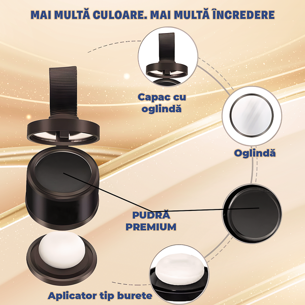 Pudră Corectoare pentru Păr